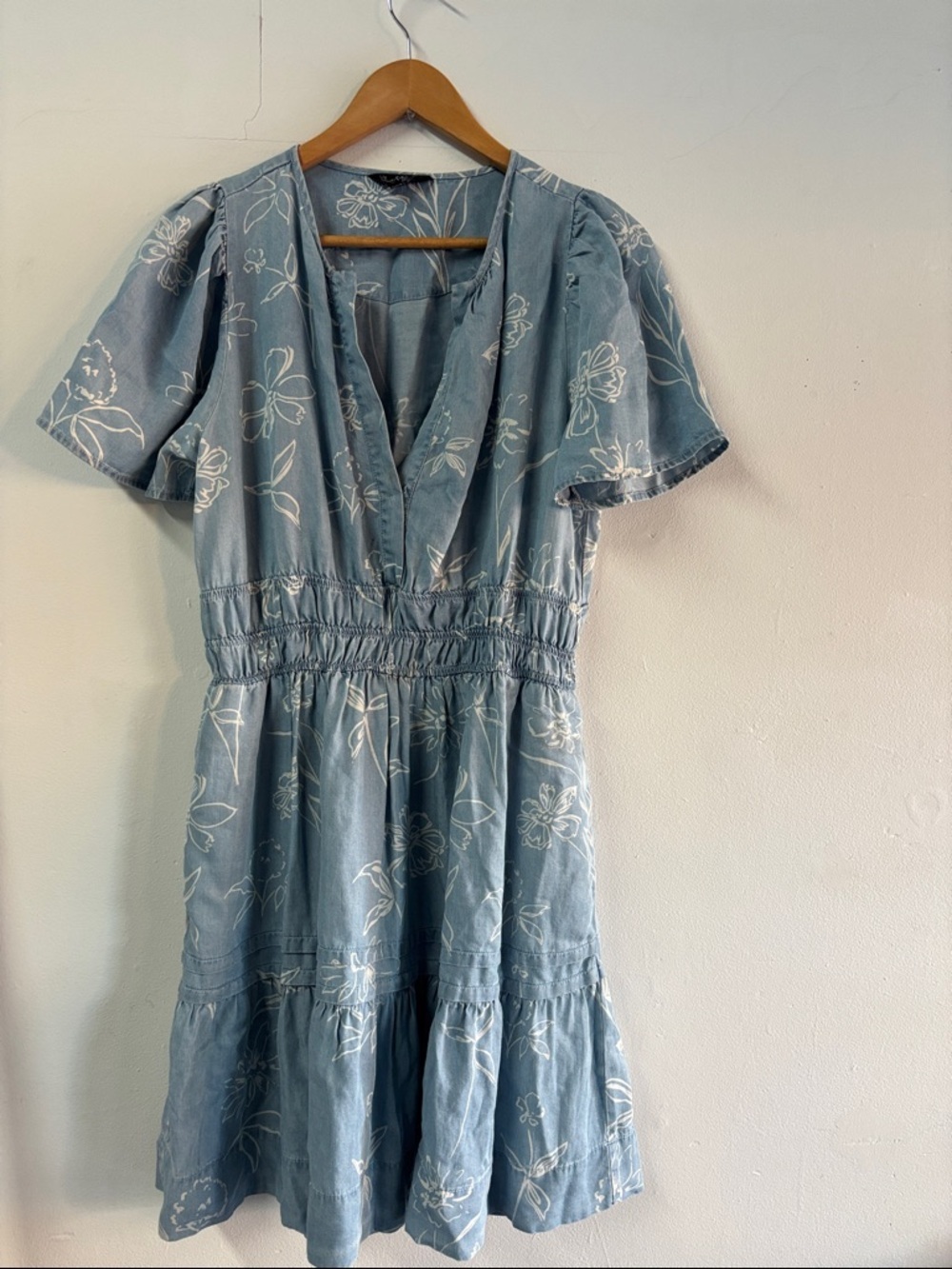 The Somerset denim Mini Dress - Picture 2 of 6